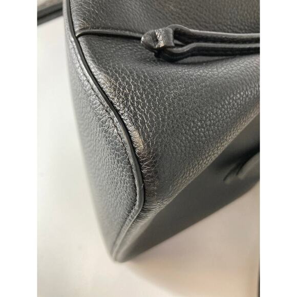 KATE SPADE MARTI SMALL BLACK LEATHER BUCKET BAG - Picture 11 of 13